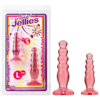 CRYSTAL JELLIES ANAL DELIGHT TRAINER KIT