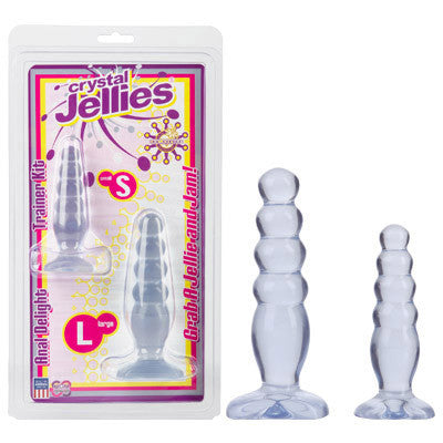 CRYSTAL JELLIES ANAL DELIGHT TRAINER KIT