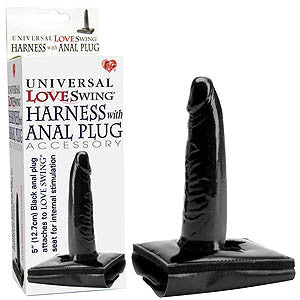 Universal Love Swing Harness With Anal Plug