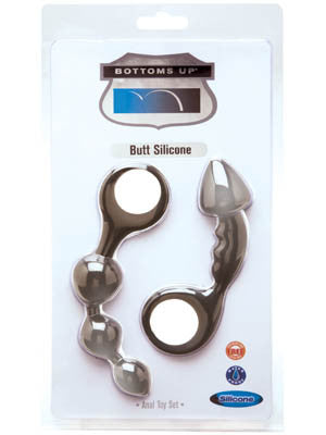 BOTTOMS UP BUTT SILICONE ANAL TOY SET