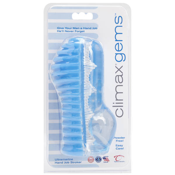 CLIMAX GEMS - ULTRAMARINE HAND JOB STROKER