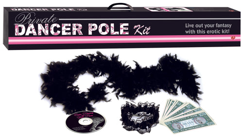 Pink Adjustable Dance Pole Kit