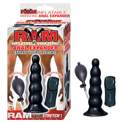 RAM INFLATABLE VIBRATING ANAL EXPANDER