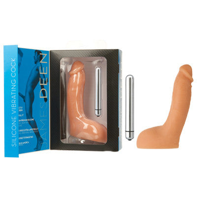 JAMES DEEN SILICONE VIBRATING COCK