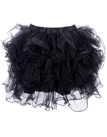 Tiered Chiffon Pettiskirt