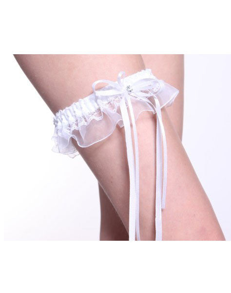 Leg's Fashion Pleated Flower - Black