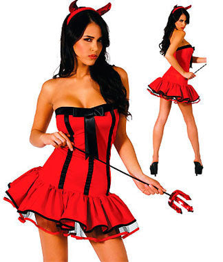 Devil Accessories Set - Red, White, Black