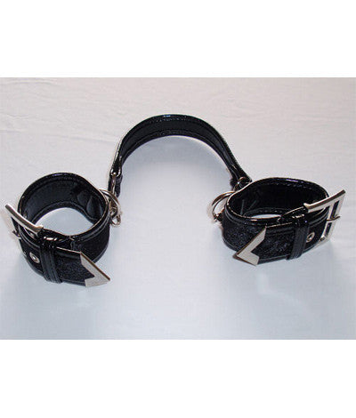 Velvet Buckle Cuffs - Black