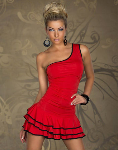 Coup De Foudre Mini Dress - Red