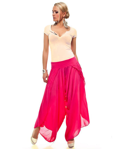 Beauty Chiffon Babydoll and Pant - Black