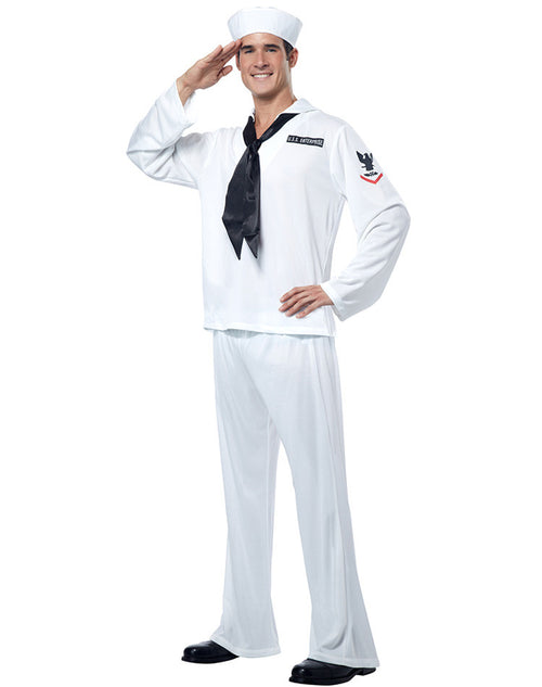 Mens Sailor Costume - White