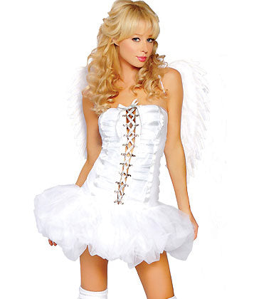 Sexy Angel Costume with Wings