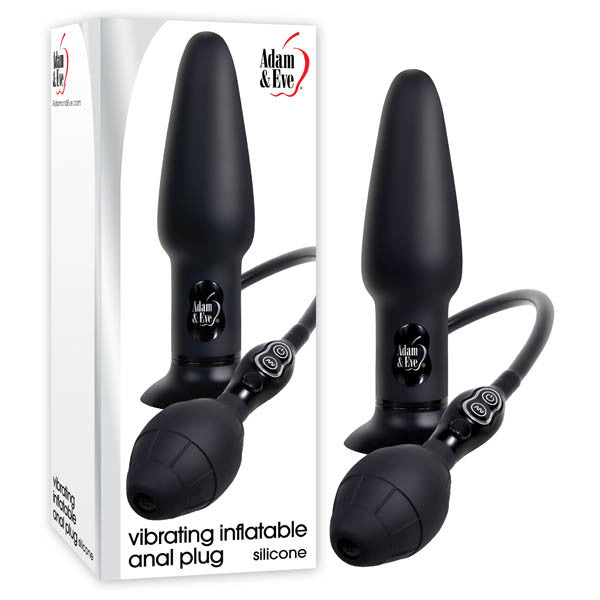 VIBRATING INFLATABLE ANAL PLUG