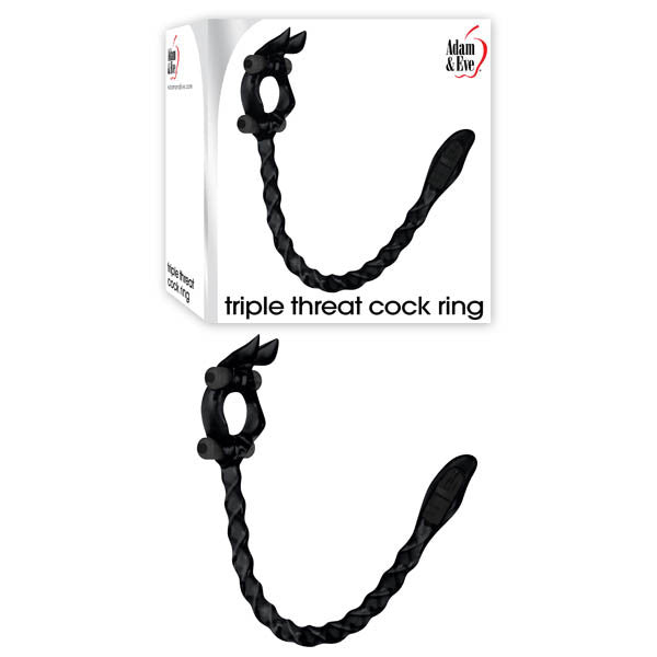 TRIPLE THREAT COCK RING