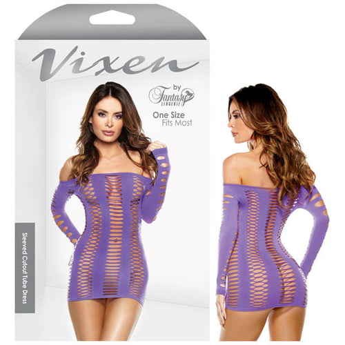 Vixen Sleeved Cutout Tube Dress