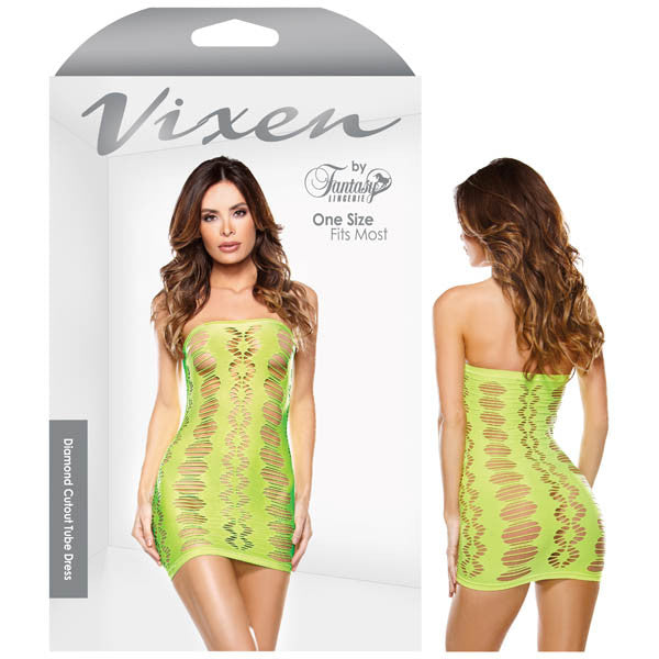 Vixen Diamond Cutout Tube Dress