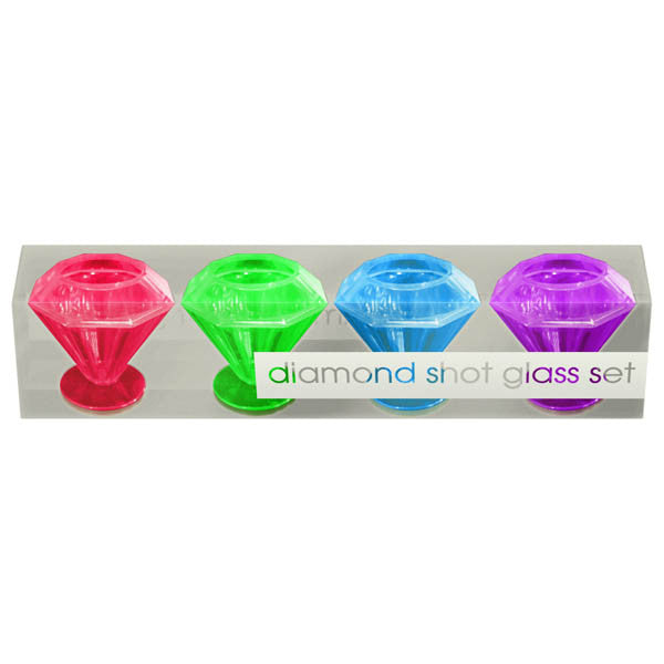 LADIES NIGHT DIAMOND SHOT GLASS SET