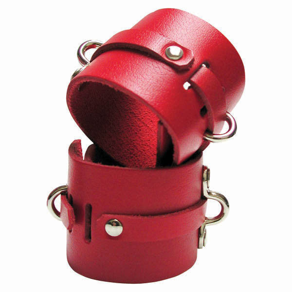 KINKLAB BONDAGE BASICS LEATHER ANKLE CUFFS
