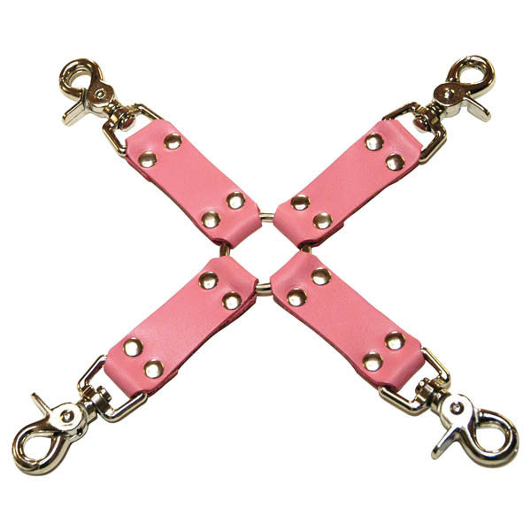 KINKLAB PINK BOUND LEATHER HOG TIE