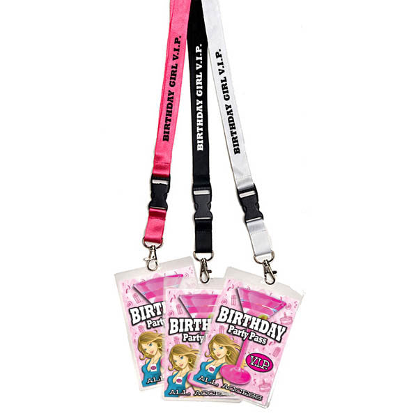 BIRTHDAY VIP PARTY PASS