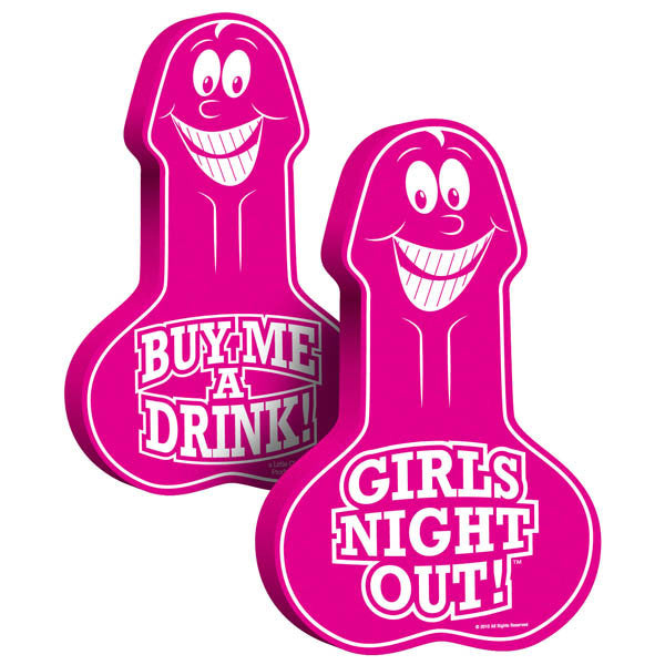 GIRLS NIGHT OUT FOAM PENIS