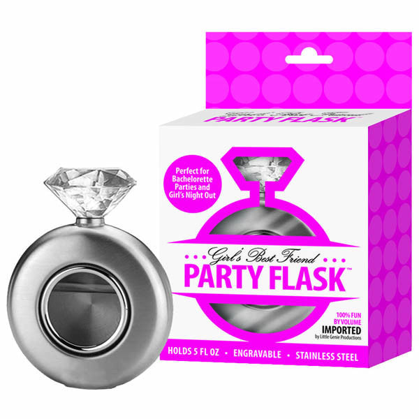 GIRLS BEST FRIEND PARTY FLASK