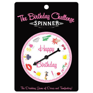 THE BIRTHDAY CHALLENGE SPINNER