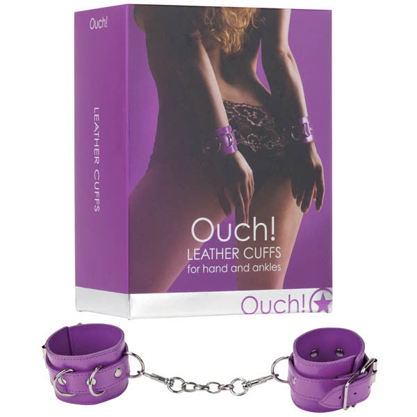 OUCH LEATHER CUFFS
