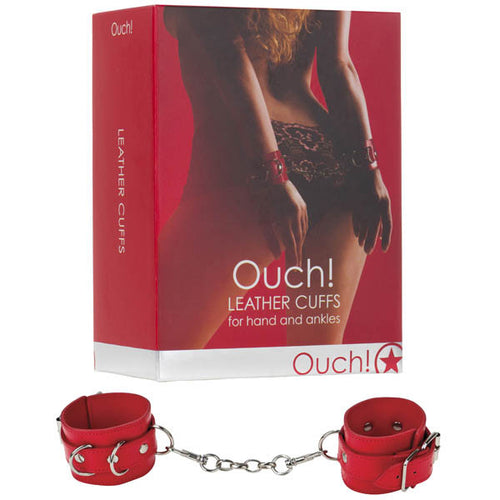 OUCH LEATHER CUFFS