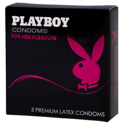 PLAYBOY CONDOMS - FOR HER PLEASURE