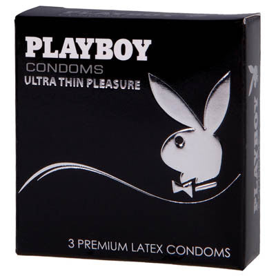 PLAYBOY CONDOMS - ULTRA THIN PLEASURE