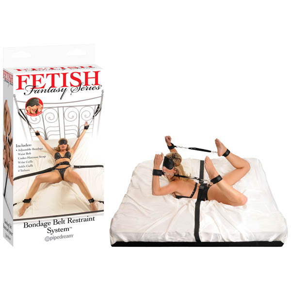 FETISH FANTASY SERIES BONDAGE BELT RESTRAINT SYSTEM