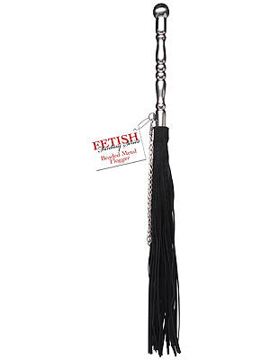 Beaded Metal Flogger