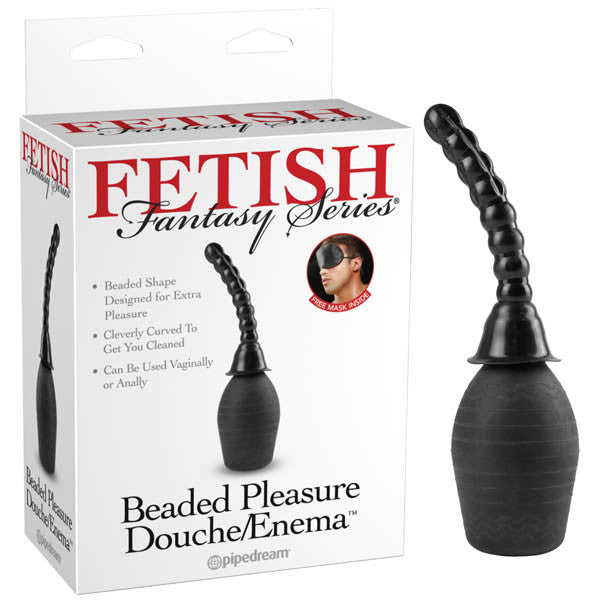 FETISH FANTASY SERIES BEADED PLEASURE DOUCHE/ENEMA