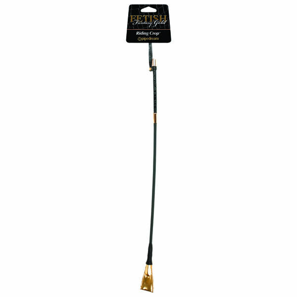 FETISH FANTASY GOLD RIDING CROP