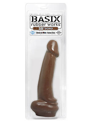 BASIX RUBBER WORKS 6.5'' DONG WITH SUCTION CUP