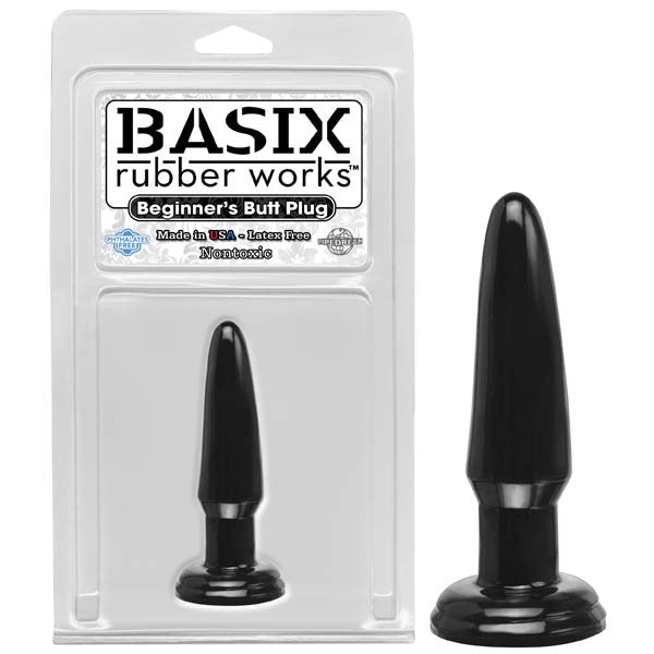 BASIX RUBBER WORKS BEGINNER'S BUTT PLUG
