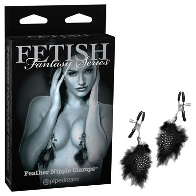 FETISH FANTASY SERIES LIMITED EDITION FEATHER NIPPLE CLAMPS