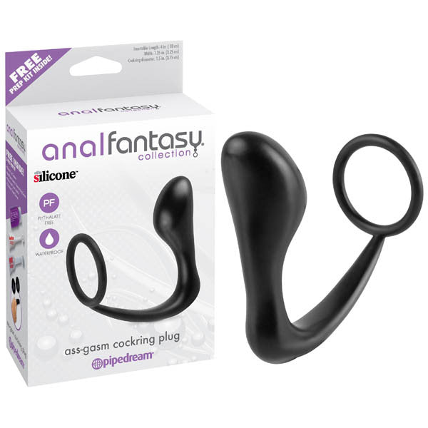 ANAL FANTASY COLLECTION ASS-GASM COCK RING PLUG