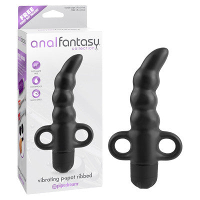 ANAL FANTASY COLLECTION VIBRATING P-SPOT RIBBED