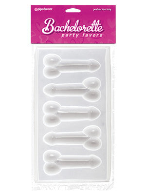 Bachelorette Party Favors - 4 Pecker, Ice Shot Glasses