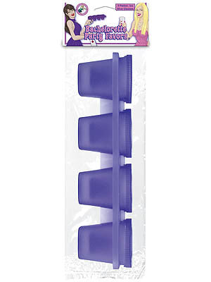 Bachelorette Party Favors - 4 Pecker, Ice Shot Glasses