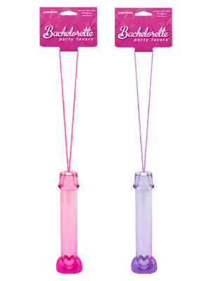 BACHELORETTE PARTY FAVORS TEST TUBE NECKLACE