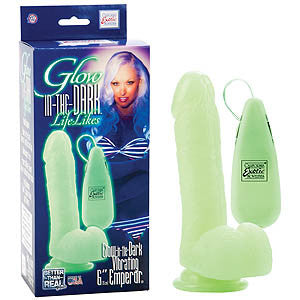 Glow-in-the-Dark Life-Likes - Vibrating 6'' Emperor
