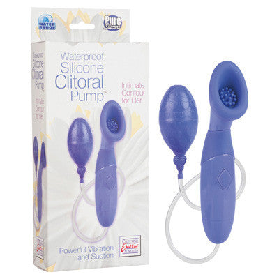 WATERPROOF SILICONE CLITORAL PUMP