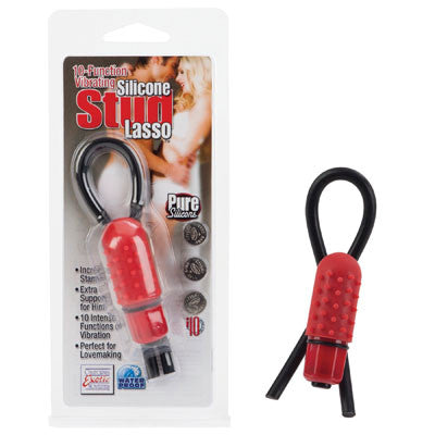 10-FUNCTION VIBRATION SILICONE STUD LASSO
