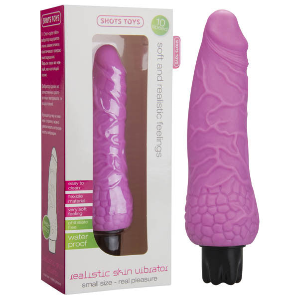 SHOTS REALISTIC SKIN VIBRATOR