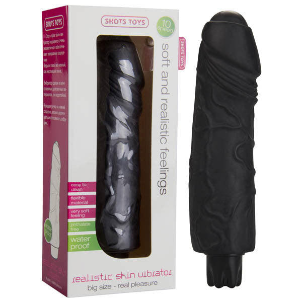 SHOTS REALISTIC SKIN VIBRATOR