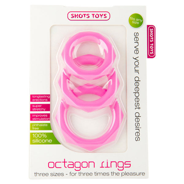 SHOTS OCTAGON RINGS
