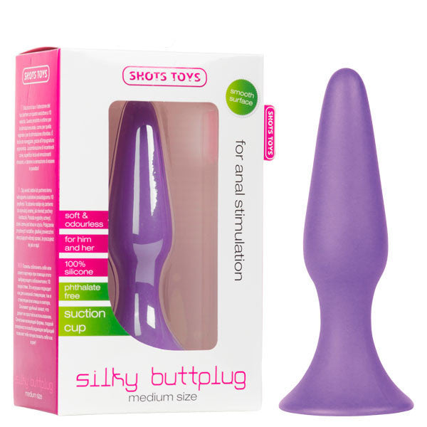 SHOTS SILKY BUTTPLUG